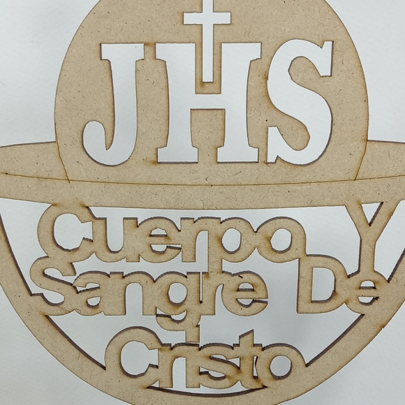 Chalice First Holy Communion Cake topper. Cáliz para pastel de primera comunión - Picture 7 of 7